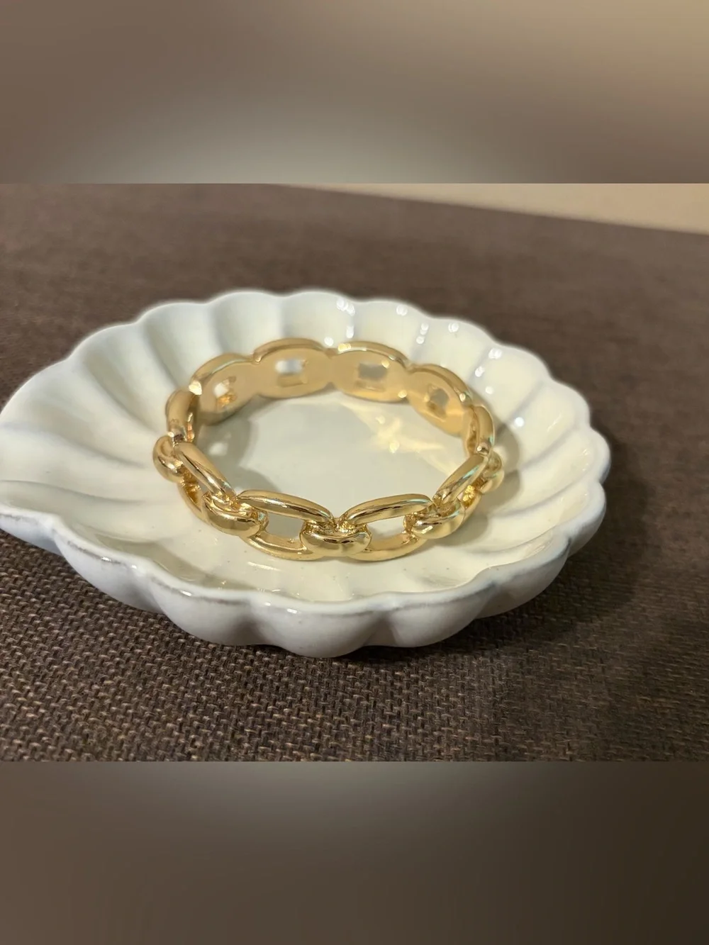 Gold Chain Link Women's Bracelet
